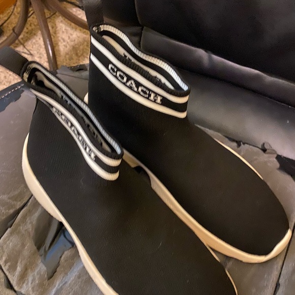 Gently worn In great shape, statement shoes Coach Sock-Sneakers - Picture 3 of 4